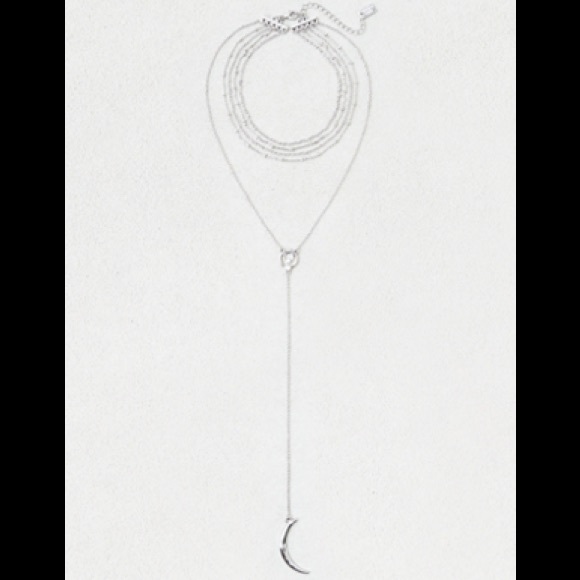 American Eagle Outfitters Jewelry - ⭐️NWOT AEO Multi-Layered Moon Choker/Necklace⭐️